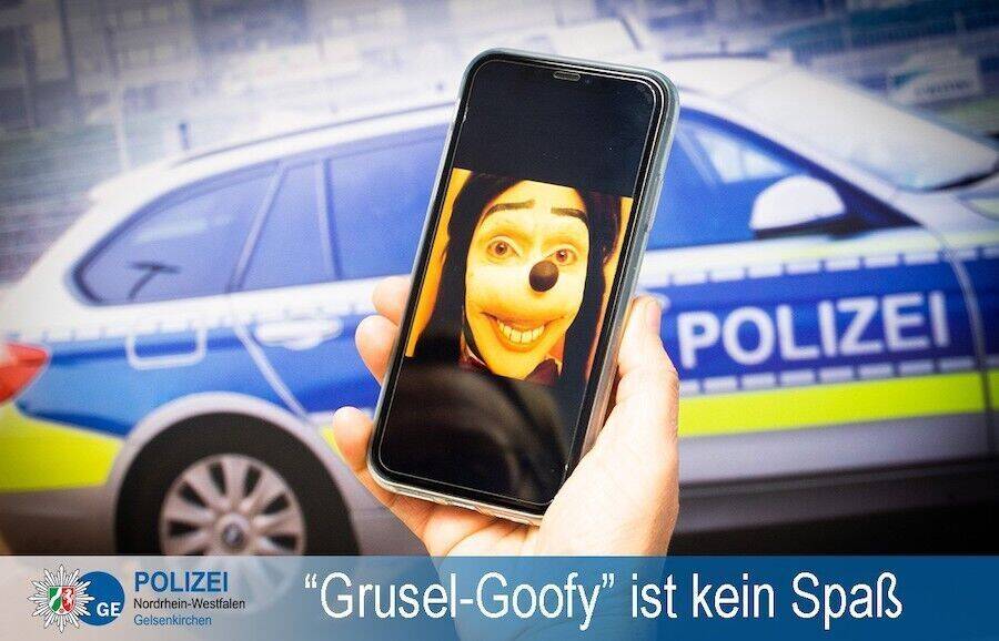 Mit diesem Foto warnen die Behörden auf Facebook vor dem Fake-Goofy.