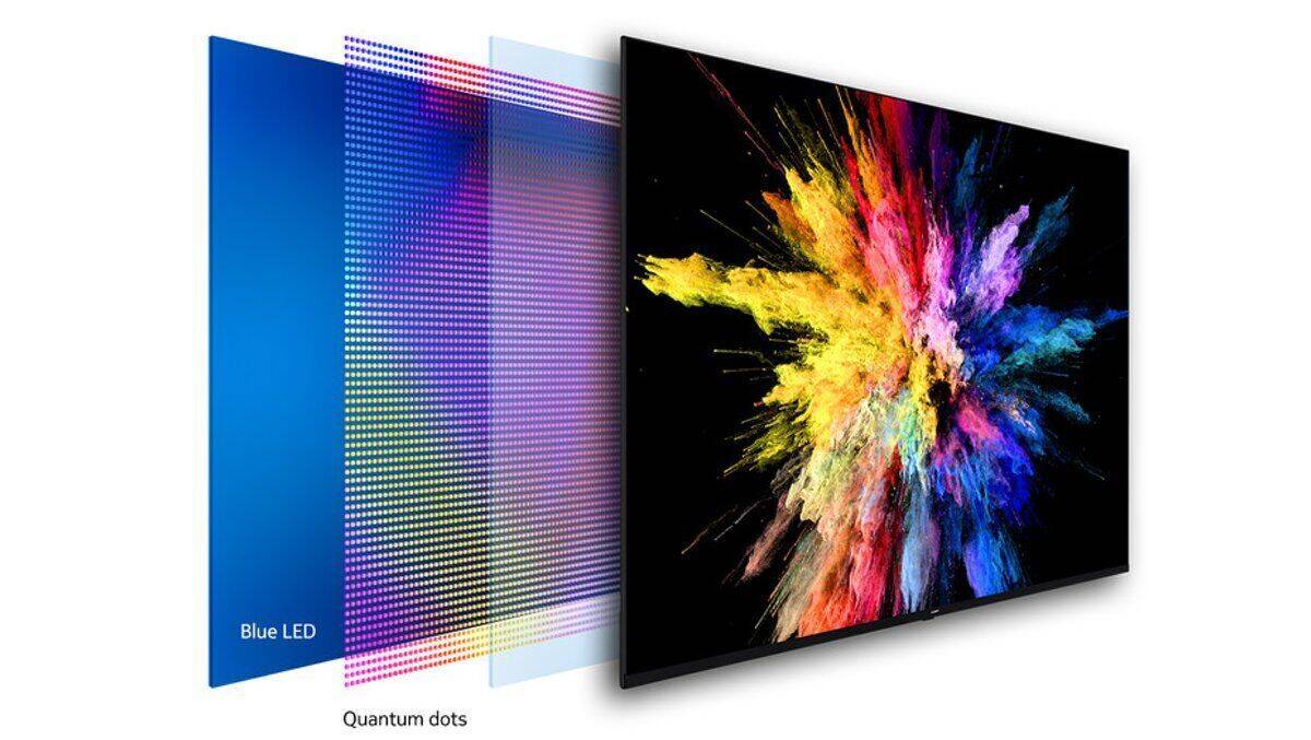 Die Quantumdot-Filter versprechen einen hervorragenden Kontrast und tiefschwarze Farben.