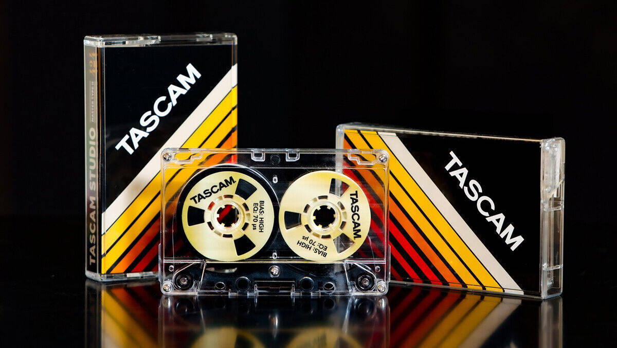 Tascam Master 424 – die neue Generation der Musikkassette.