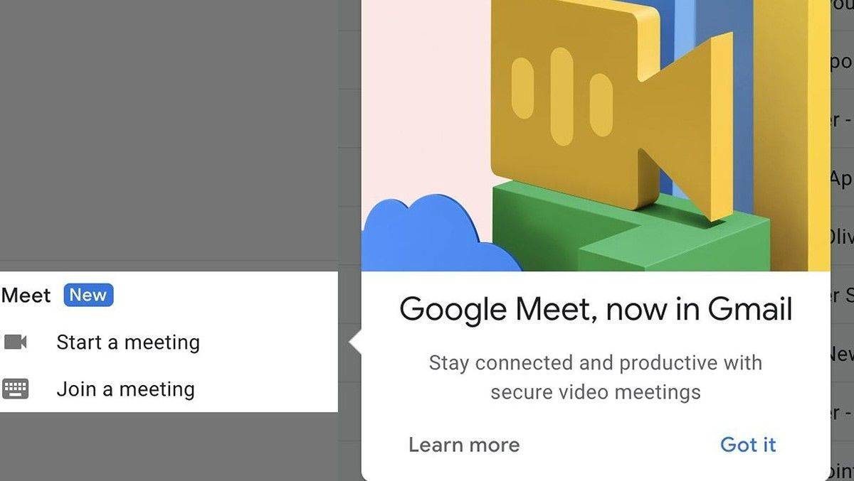 Googles Videochat Meet soll dank Gmail-Integration nun den Geschmack von mehr Nutzern treffen.
