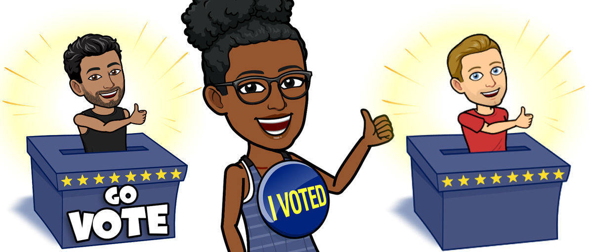 Wahl-Emojis von Snapchat zur Parlamentswahl der EU.