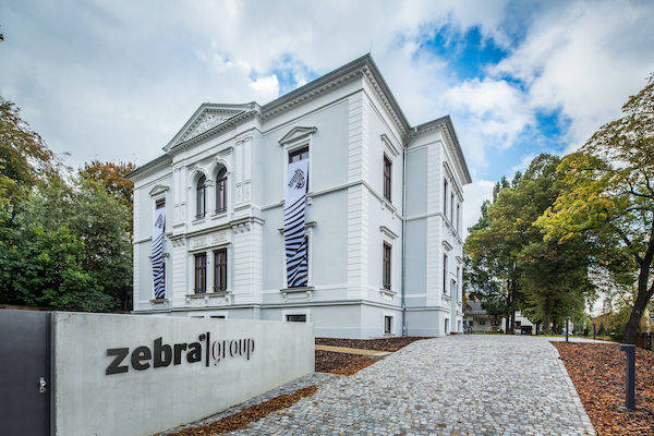 Das Hauptquartier der Zebra Group in Chemnitz.