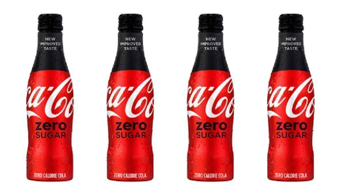 Das ist das neue Design der Coke Zero ab August.