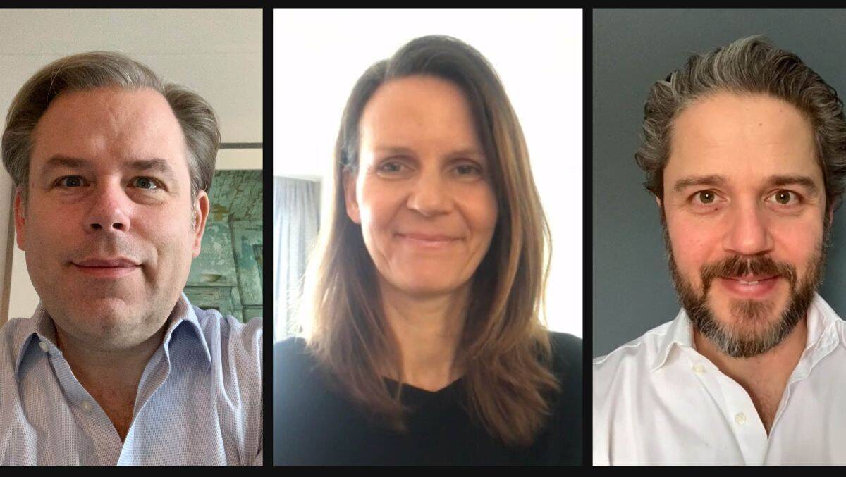 Die drei Cribb-Chefs (v.l.): Dwight Cribb, Maren Freyberg und Tobias Jung.