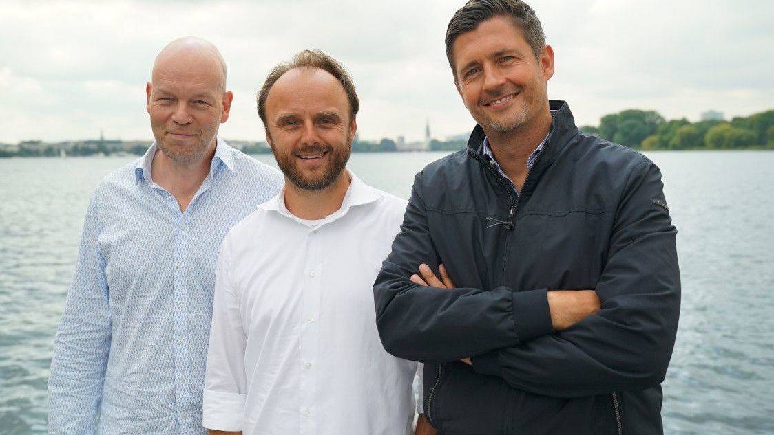 v.l. Peter Dräger (Grey Shopper), Marco Burkhardtsmayer (Muse Content), Jan-Philipp Jahn (CEO Grey Germany).