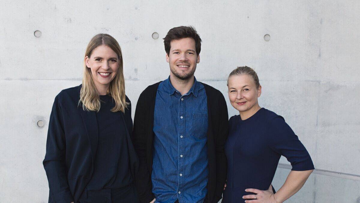Das Gründer-Team von RCKT: Lisa Teicher, Nils Seger und Karolin Hewelt (v.l.).