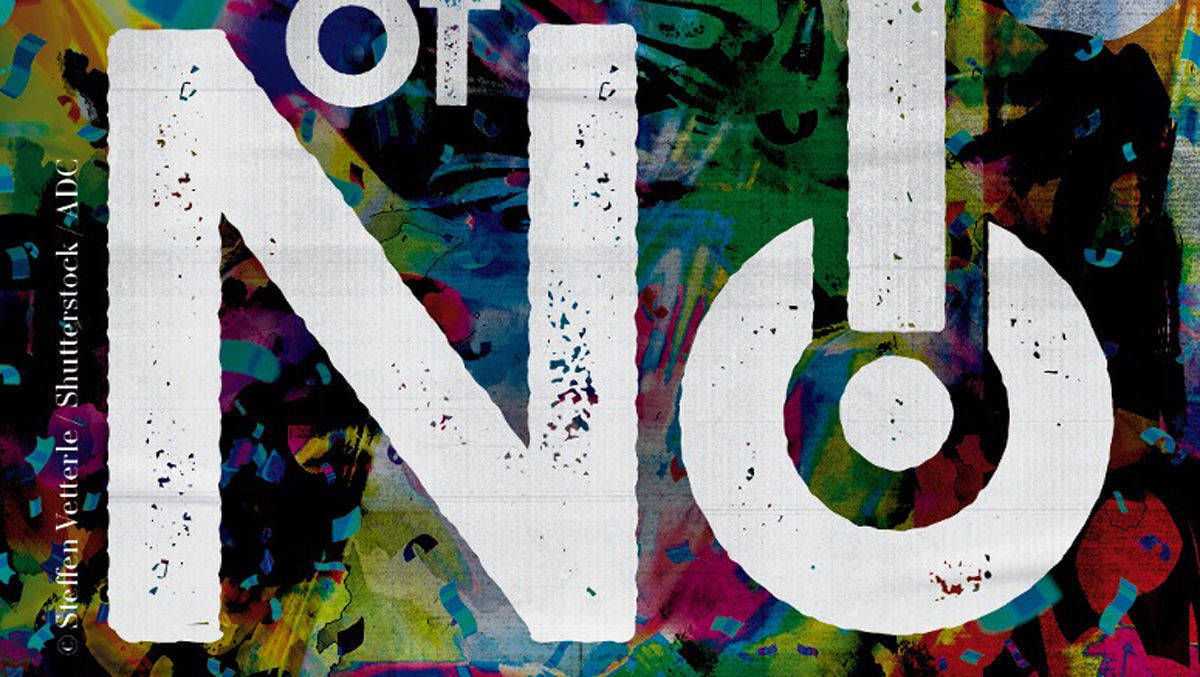 "The Power of No" - Kampagnenmotiv zum ADC No Congress
