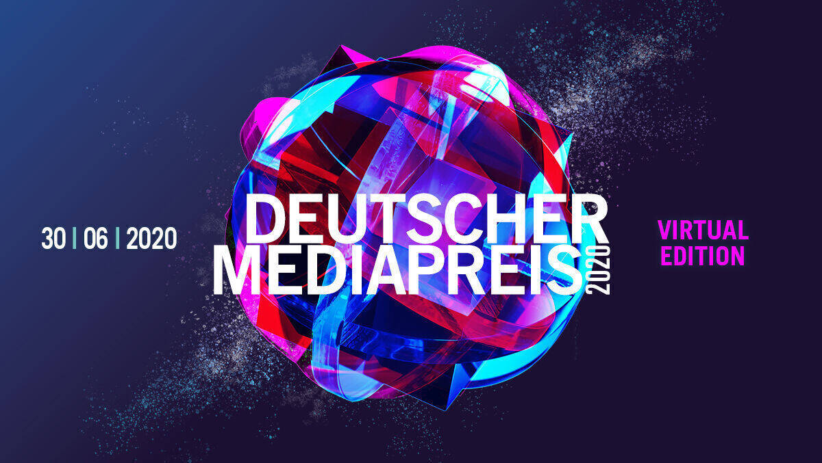 Der Deutsche Mediapreis wird im Livestream am 30. Juni verliehen.
