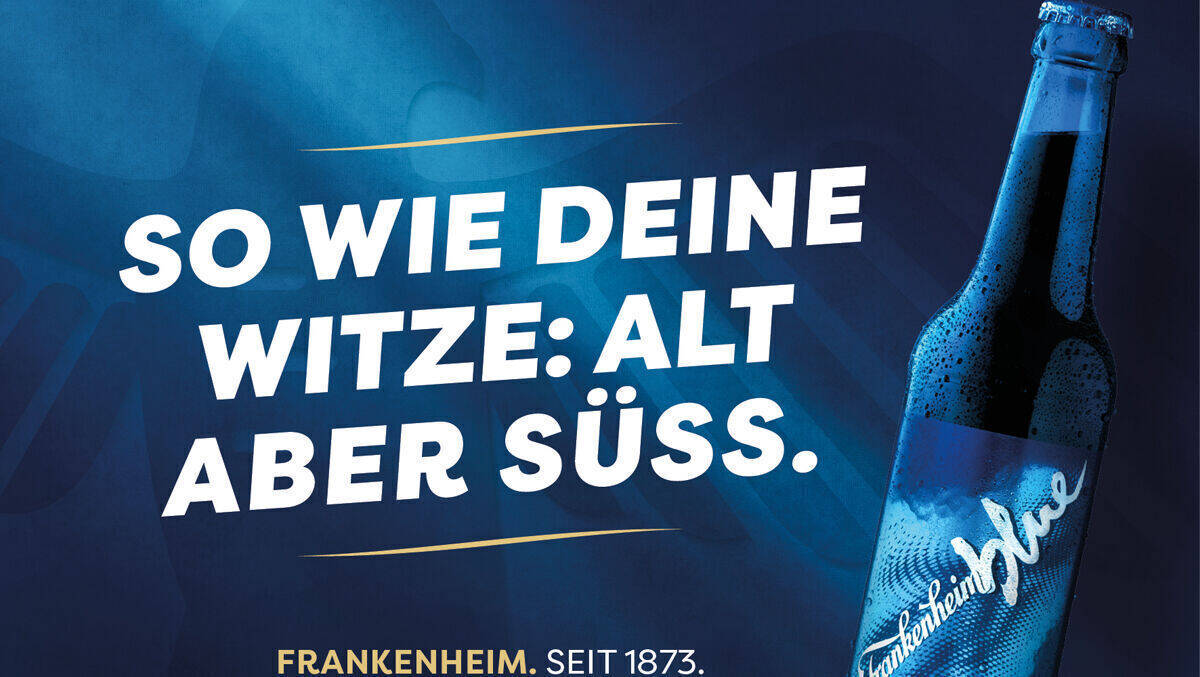 Die Warsteiner-Traditionsmarke Frankenheim versucht es in ihrer neuen Kampagne mit Humor. 