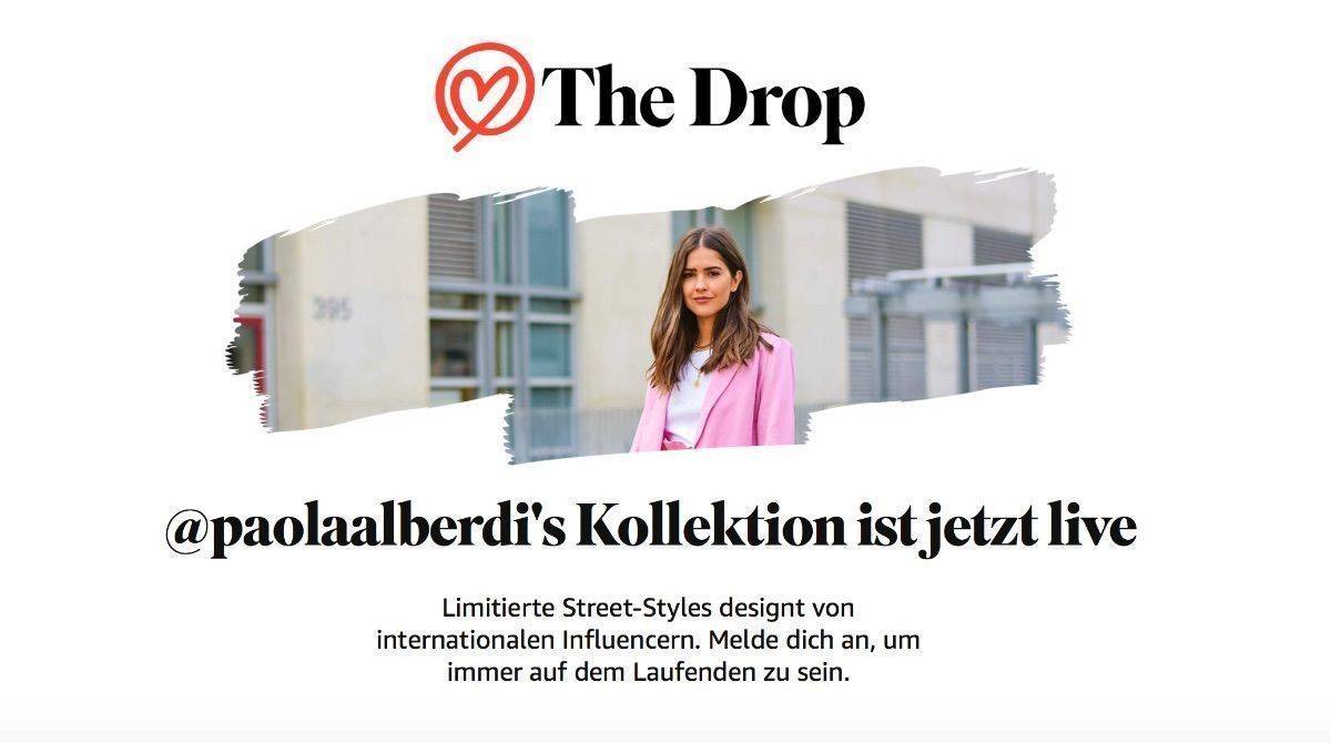 "The Drop": Die Kollektion von Paola Alberdi gibt es seit Mittwochabend zu kaufen.