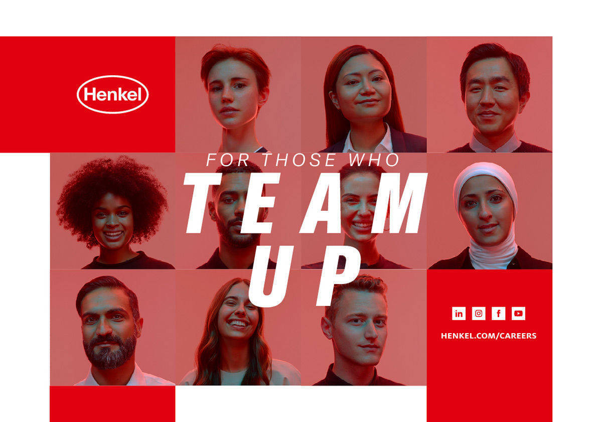 "For Those Who Step Up" heißt die neue globale Employer Branding-Kampagne von Henkel.