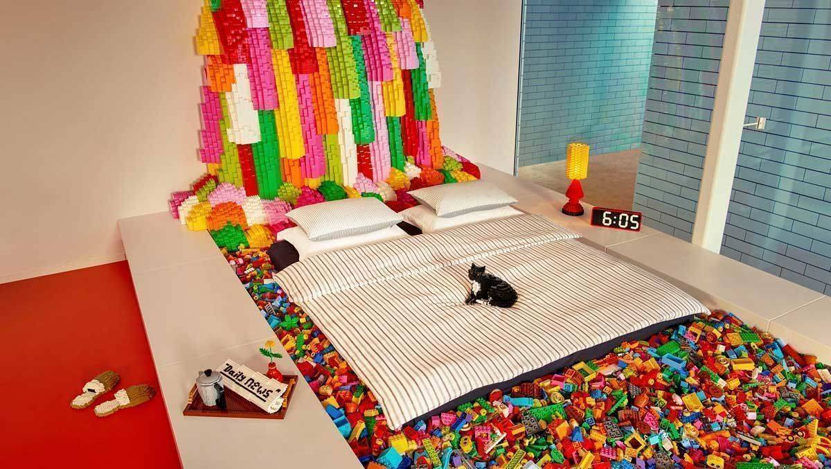Schlafen auf Tausenden von Steinen: Airbnb und Lego House machen es möglich