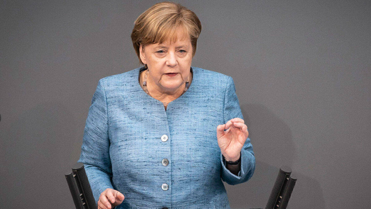 Angela Merkel enthüllt mir ihrer Entschuldigung vor Deutschland ihre wahre Stärke. 