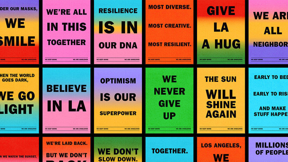 So sehen die Slogans für Los Angeles aus