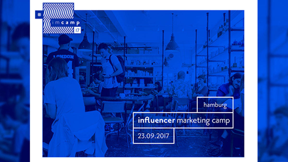 Am 23. September findet in Hamburg das erste Influencer Marketing Camp statt.