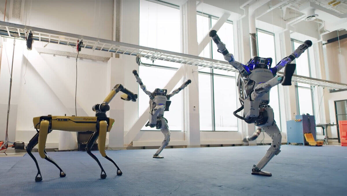 Wenn Roboter Dirty Dancing tanzen