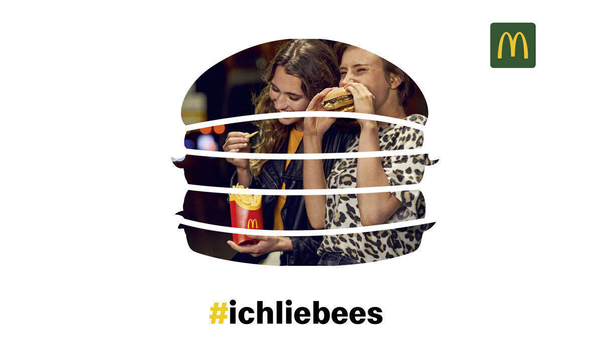 McDonald's sagt: #ichliebees.