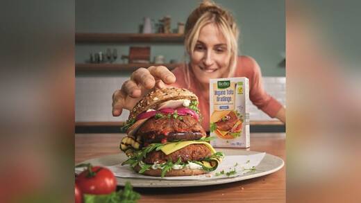 Netto rührt die Werbetrommel für sein veganes und vegetarisches Produktsortiment.
