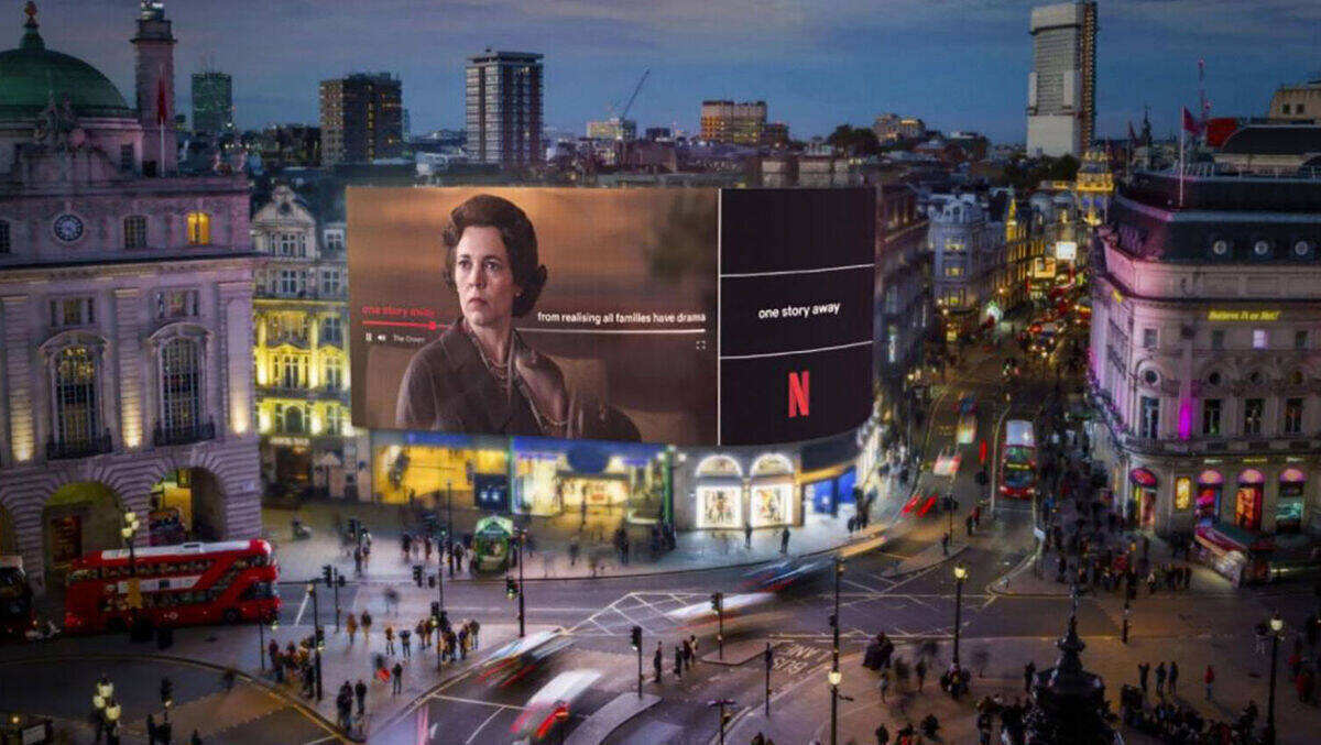 Netflix trommelt im Fernsehen, im Radio und auf Billboards