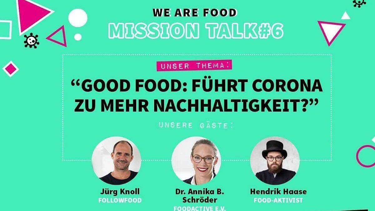 Food-Aktivist Hendrik Haase, Followfood-Gründer Jürg Knoll und die Geschäftsführerin des Vereins Foodactive, Annika Schröder, diskutieren.