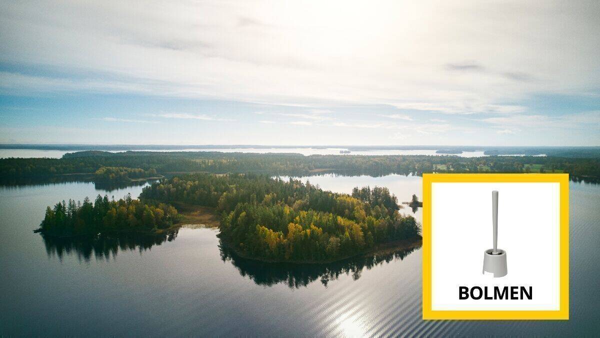 Bolmen: Ein schöner See in Schweden... und eine Klobürste von Ikea.