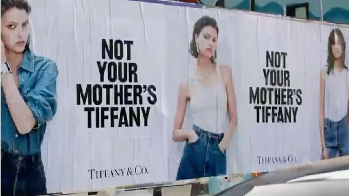 Die aktuelle Kampagne von Tiffany stößt der bisherigen Klientel sauer auf