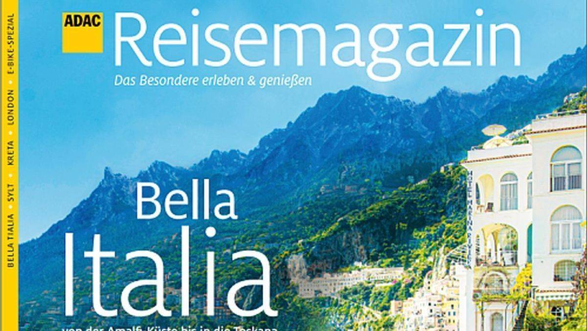 Cover für das neue ADAC Reisemagazin 2020 (Ausschnitt).