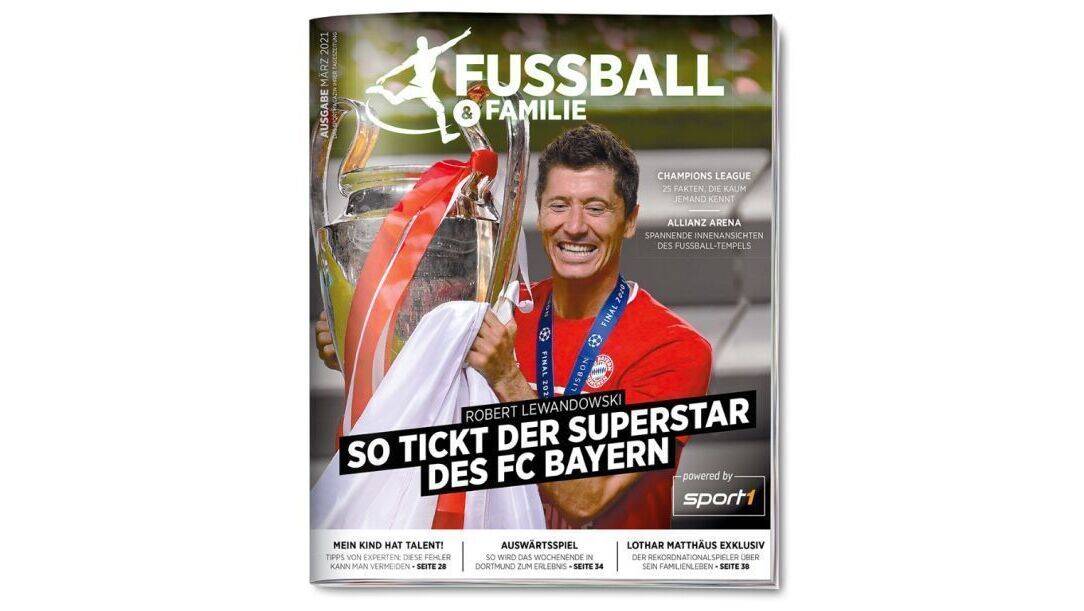 Auflagenstark: Von Fussball & Familie werden zum Auftakt 400.000 Exemplare gedruckt.