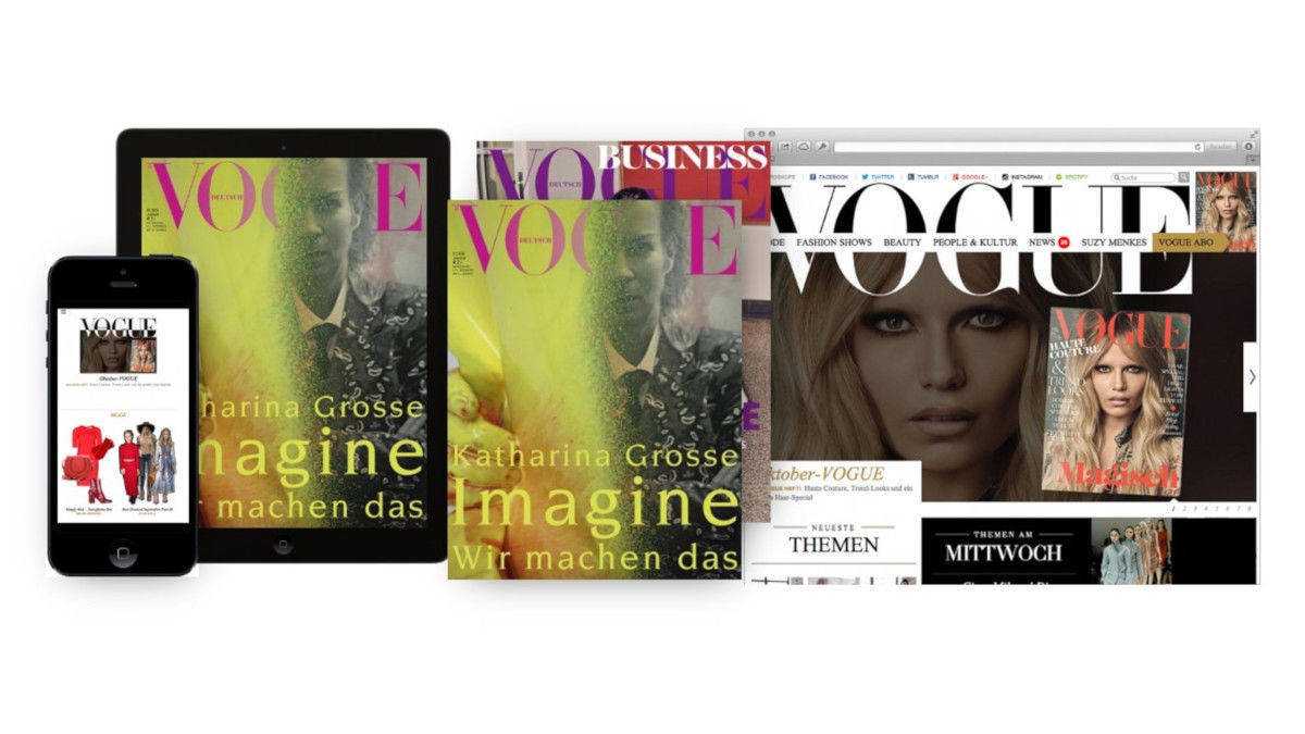 Vogue möchte global mit einer einheitlichen Stimme sprechen.