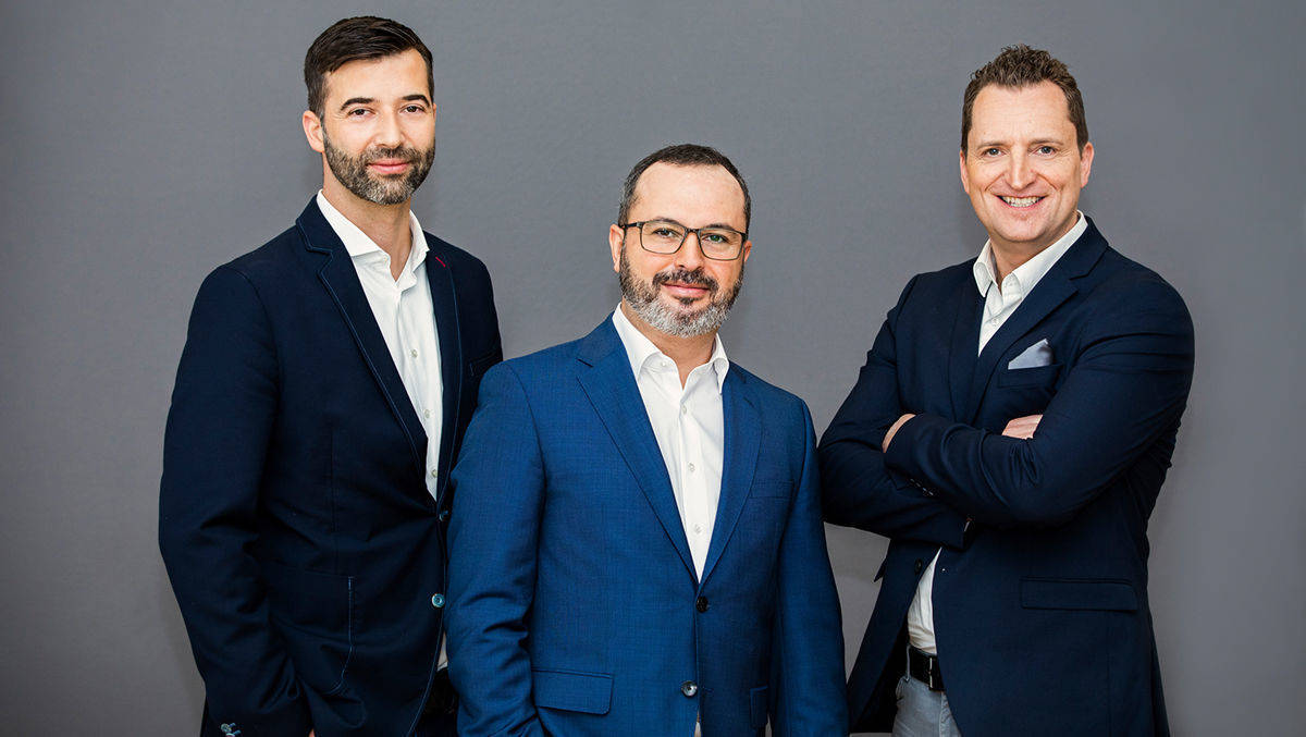 Die D-Force-CEOs: Ralf Hammerath, Alen Nazarian und Jens Pöppelmann. (v.l.n.r.)