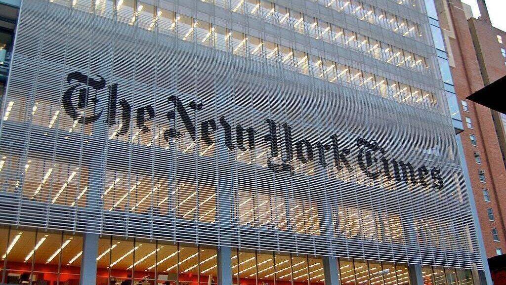 Die New York Times positioniert sich als verlässliches Nachrichtenorgan.