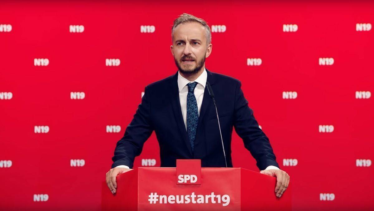 Jan Böhmermann im Kampagnen-Video. 