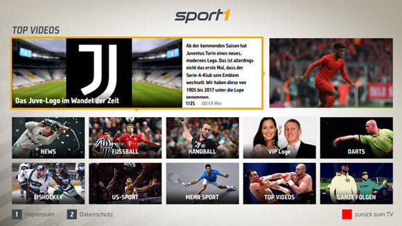 Sport 1 bietet AddressableTV.