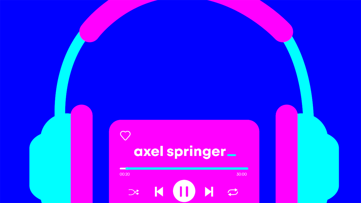 Axel Springer setzt mit einer eigenen übergreifenden Einheit auf das Thema Audio.