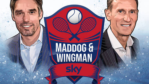 Maddog & Wingman sind die Spitznamen von Michael Stich und Patrick Kühnen.