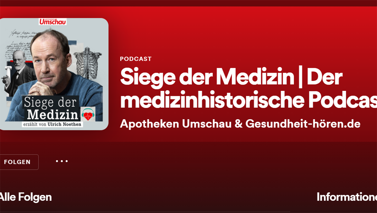 Ulrich Noethen führt durch den neuen Podcast des Wort + Bild Verlags.