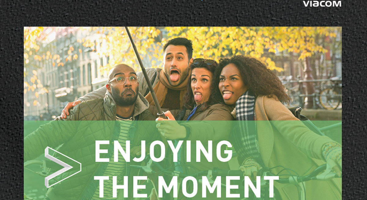 Das Leben im Moment genießen: Die Generation Selfie illustriert die Studie "The Next Normal: Rise of Resilience" von Viacom.