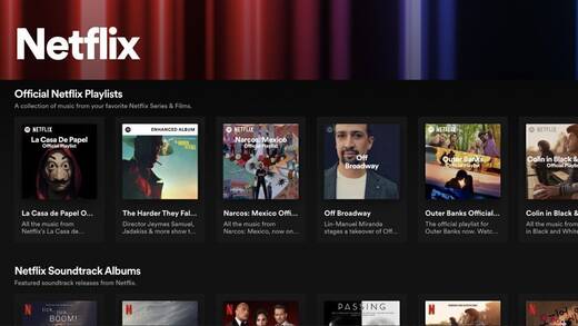 Hub hub hurra: Erster Blick auf die Zusammenarbeit von Spotify und Netflix
