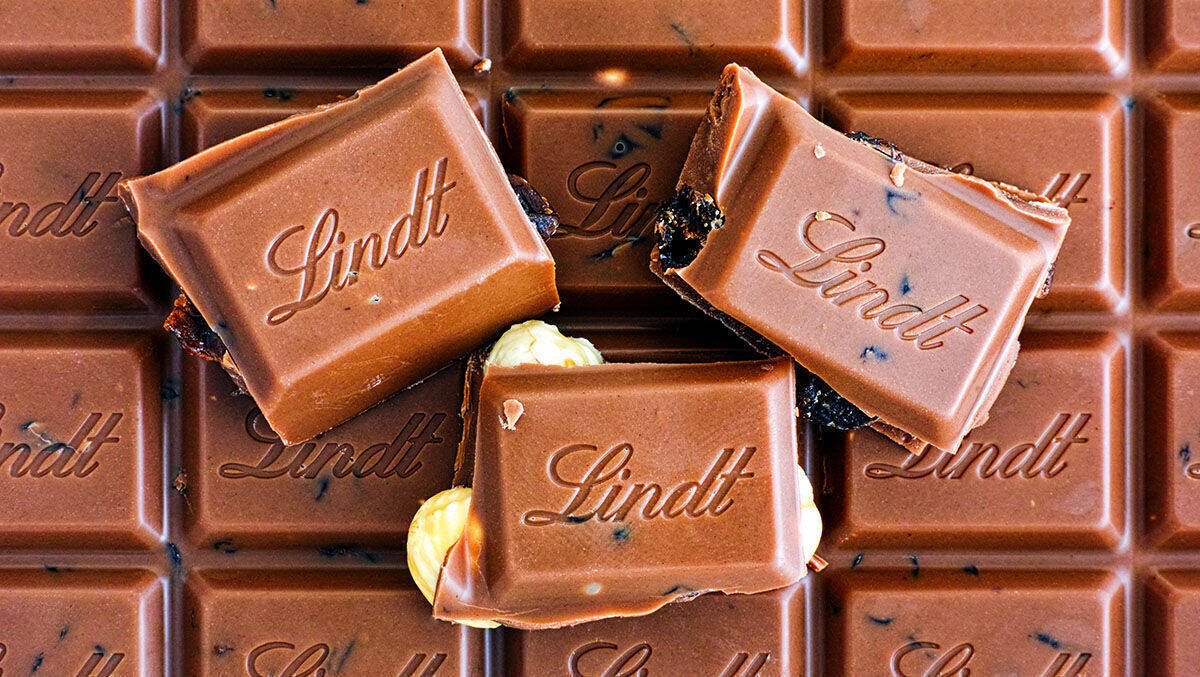 Platz 1 in diesem Monat geht an den Schokoladenhersteller Lindt.