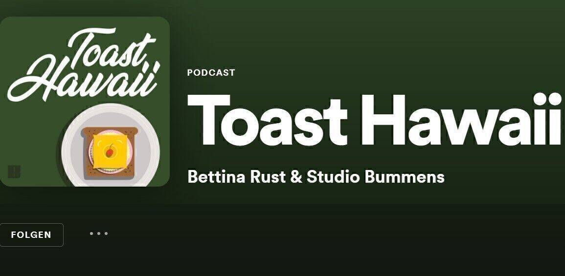 Dr. Oetker ist als Native Ad in den Podcast "Toast Hawai" eingebunden. Produziert wird der Podcast von Studio Bummens.