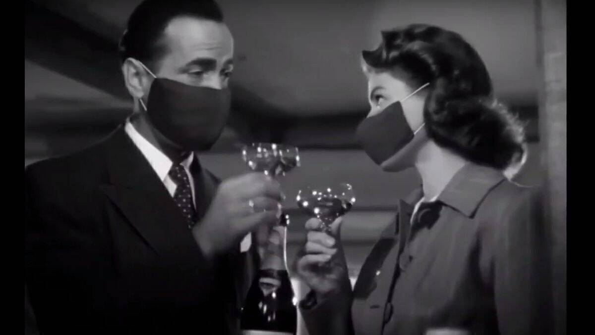 Aus Casablanca: Humphrey Bogart und Ingrid Bergman.
